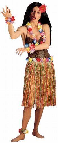 Falda Hawaiana multicolor