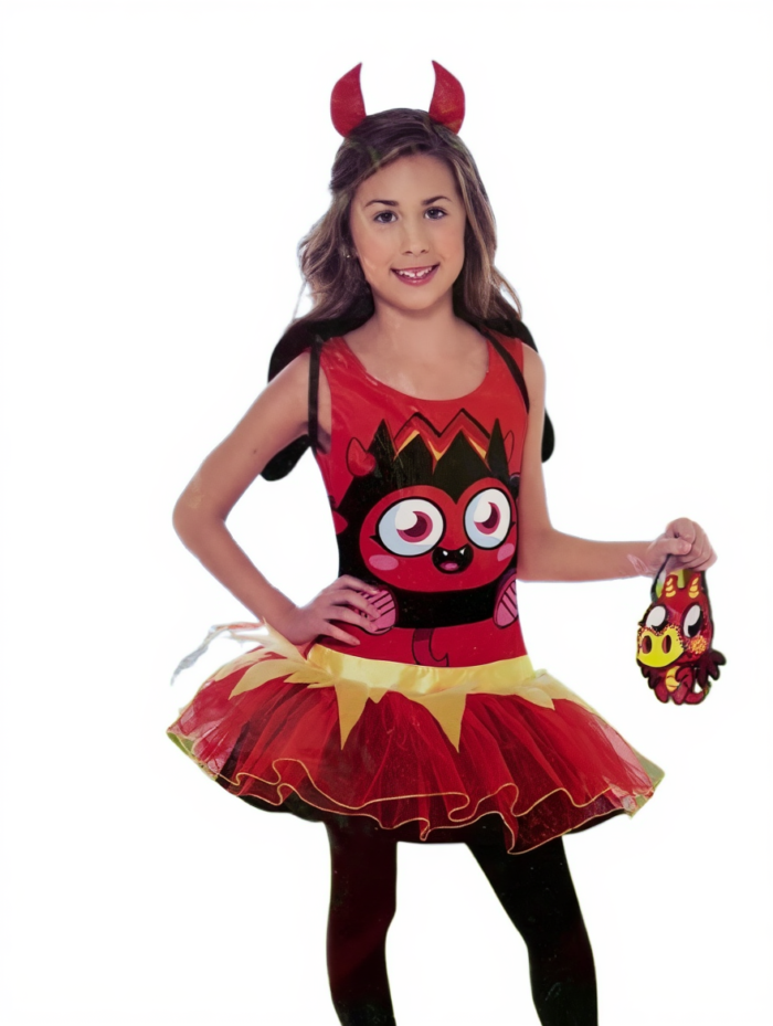 Disfraz moshi monsters diavlo para niña