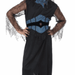 Disfraz viuda negra para niña