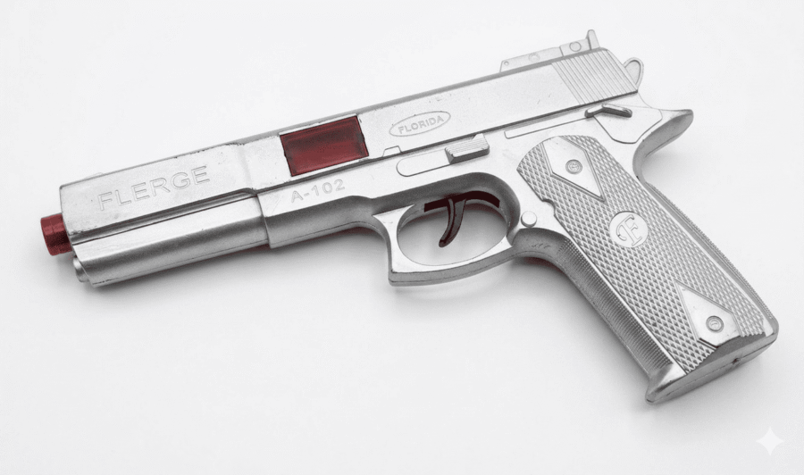 Pistola plata