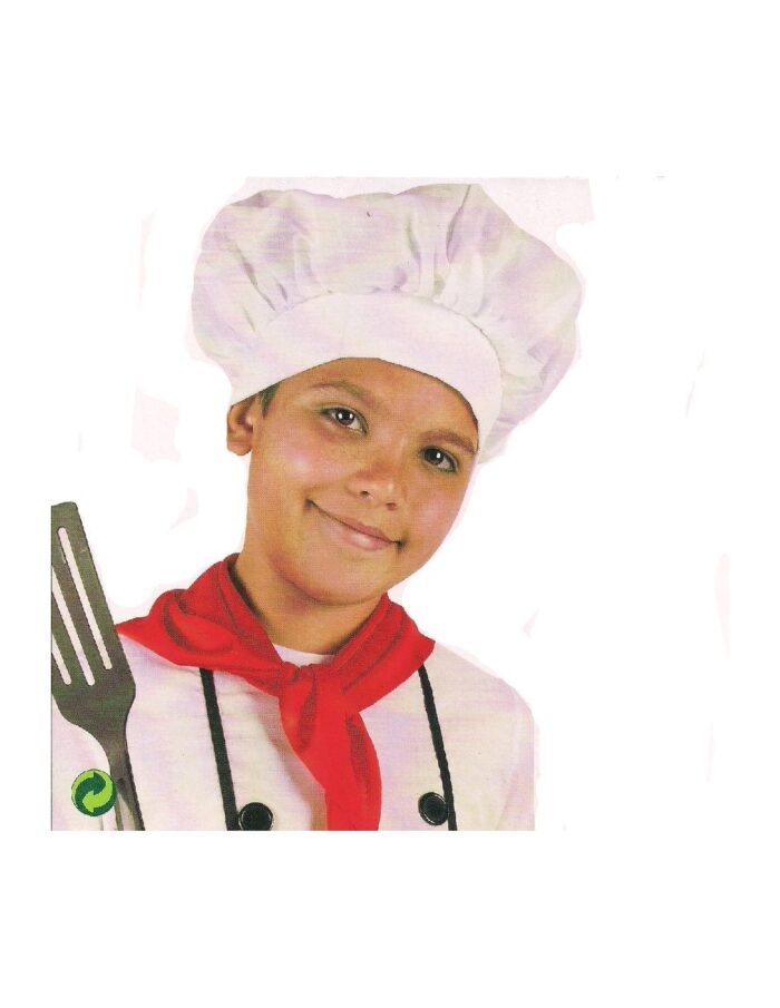 Gorro cocinero infantil de papel