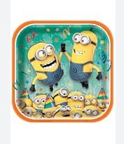 Platos de los minions