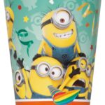 Vasos de los minions de carton
