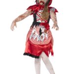 Disfraz caperucita roja zombie infantil