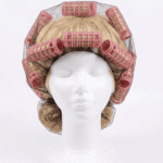 Peluca de maruja con rulos