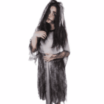 Disfraz novia zombie para niña