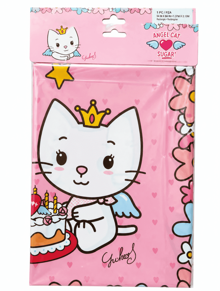 Mantel angel cat sugar