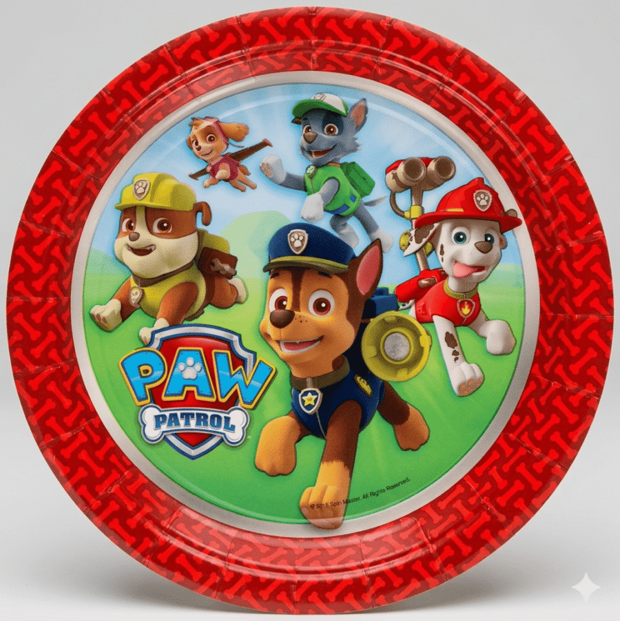 Platos de la patrulla canina