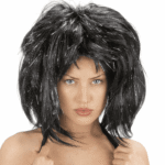 Peluca sharon negra