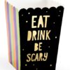 Caja para palomitas de halloween