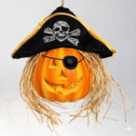 Calabaza colgante con luces led