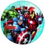Platos de avengers marvel