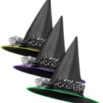 sombrero de bruja para niñas