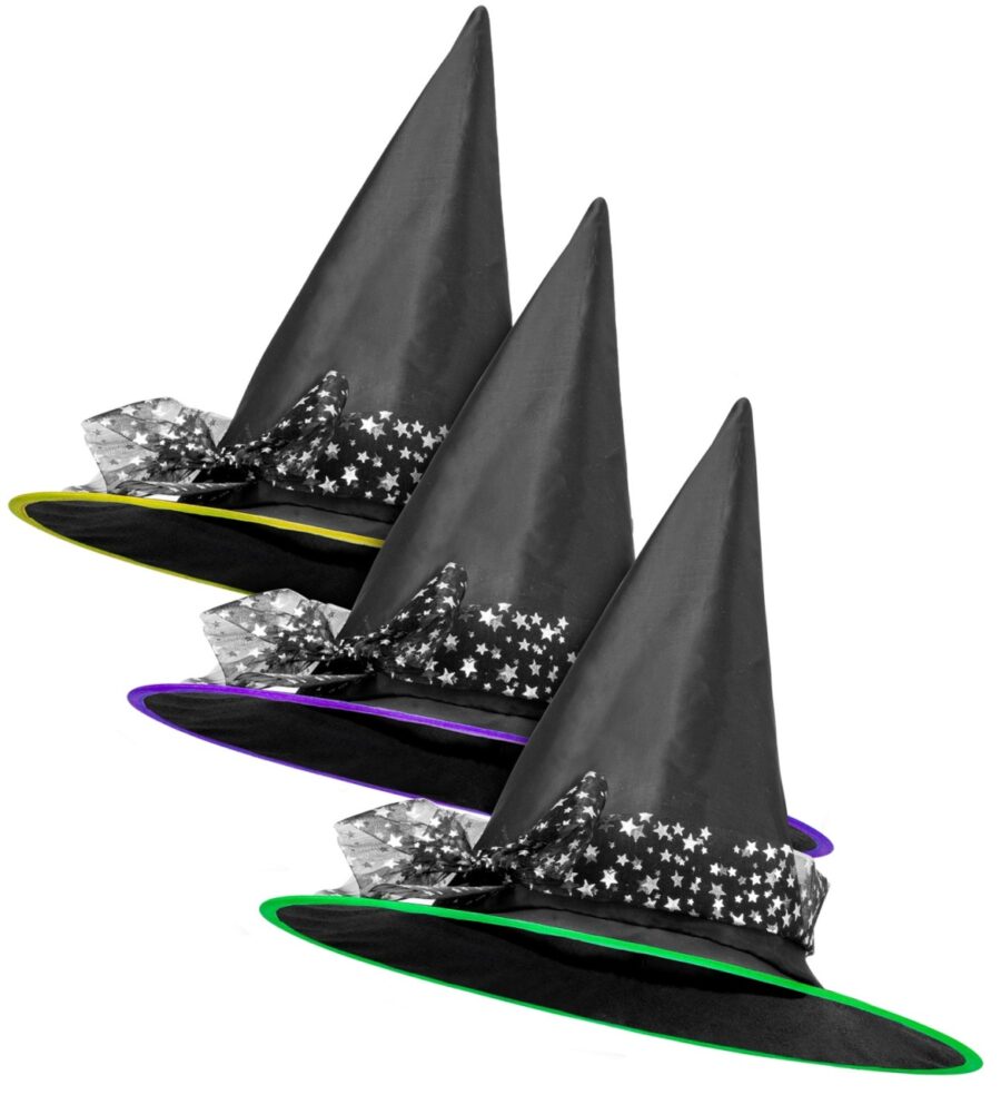 sombrero de bruja para niñas