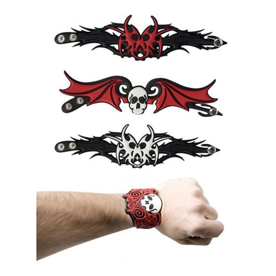 Pulsera de rockero motorista