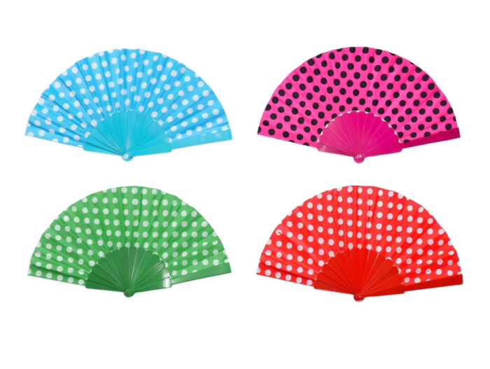 Abanico de lunares