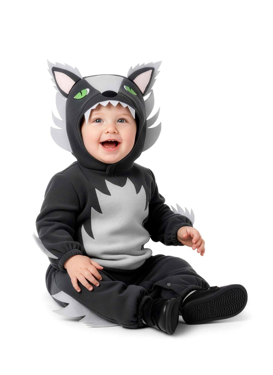 disfraz de lobo para bebé