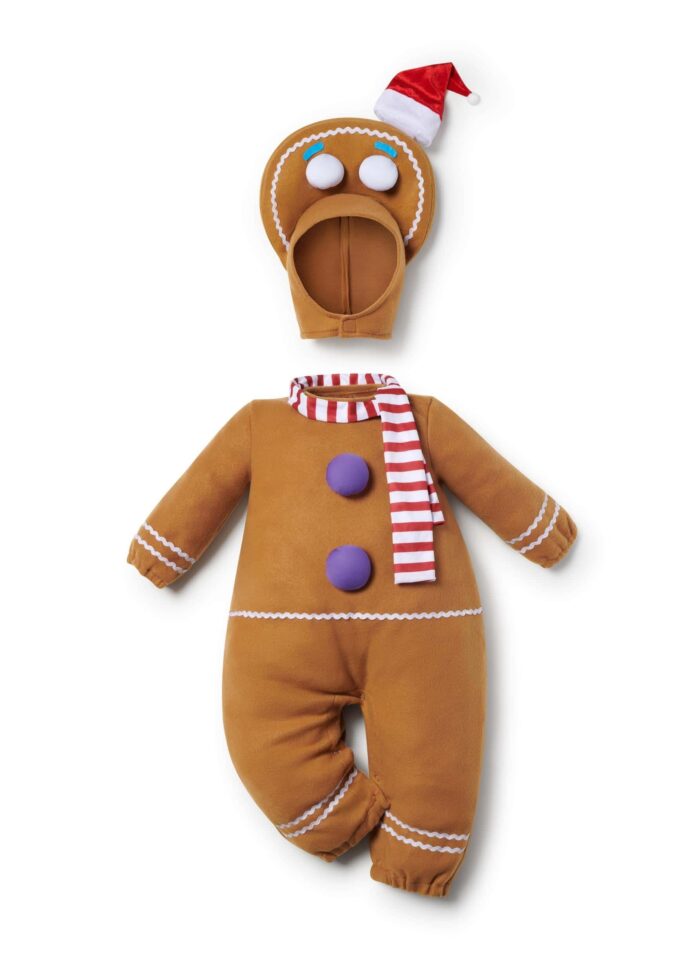 disfraz galleta de jengibre para bebé