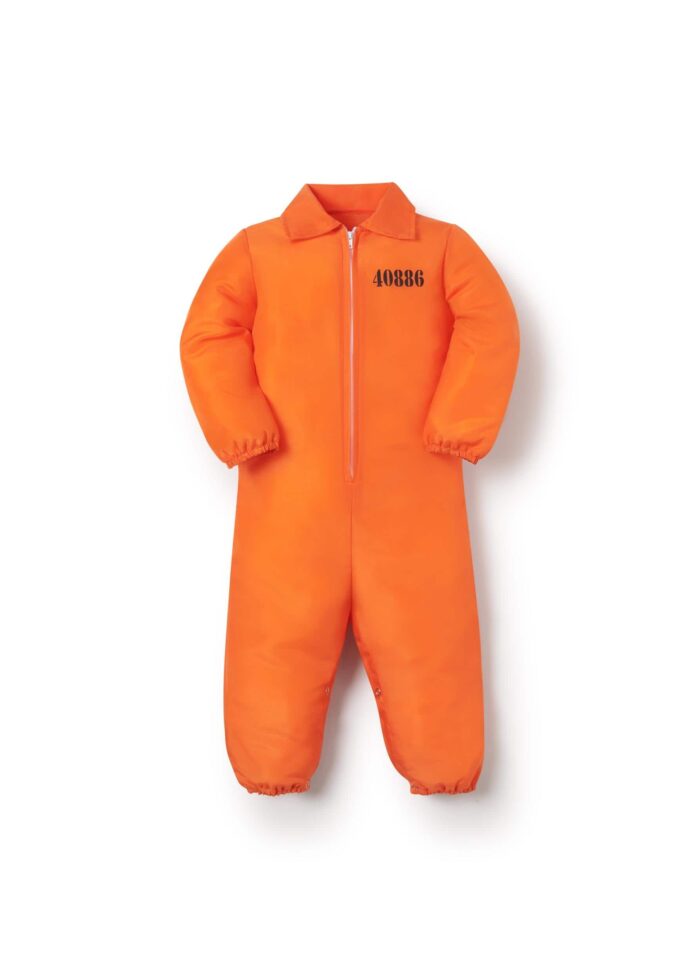 disfraz de preso naranja para bebé