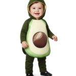 disfraz de aguacate para bebé