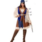 disfraz pirata para mujer