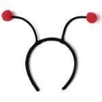 diadema antenas rojas