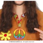 colgante de hippie multicolor