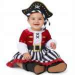 disfraz de pirata para bebé niña