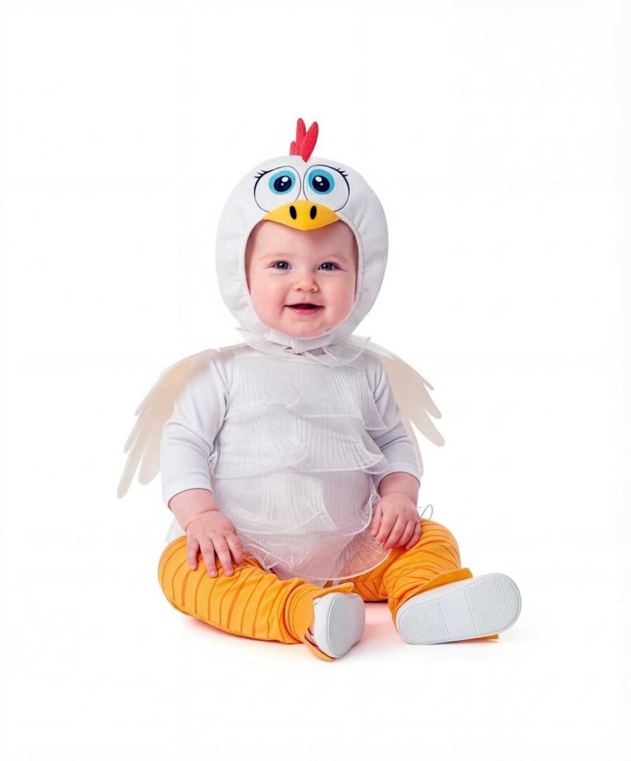 disfraz de gallina para bebé