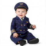 disfraz de piloto de avión para bebé
