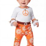 disfraz de hippie para bebé