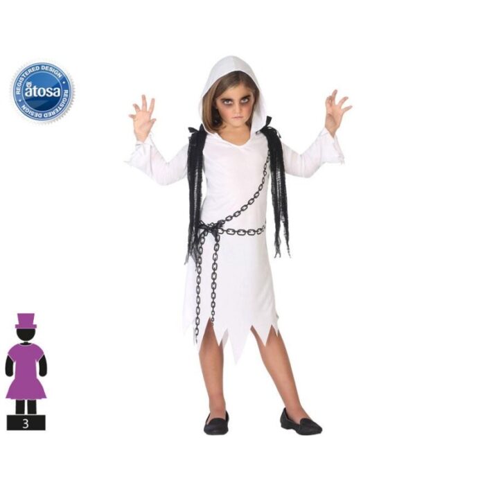 disfraz de fantasma para niña