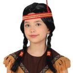 peluca india para niña