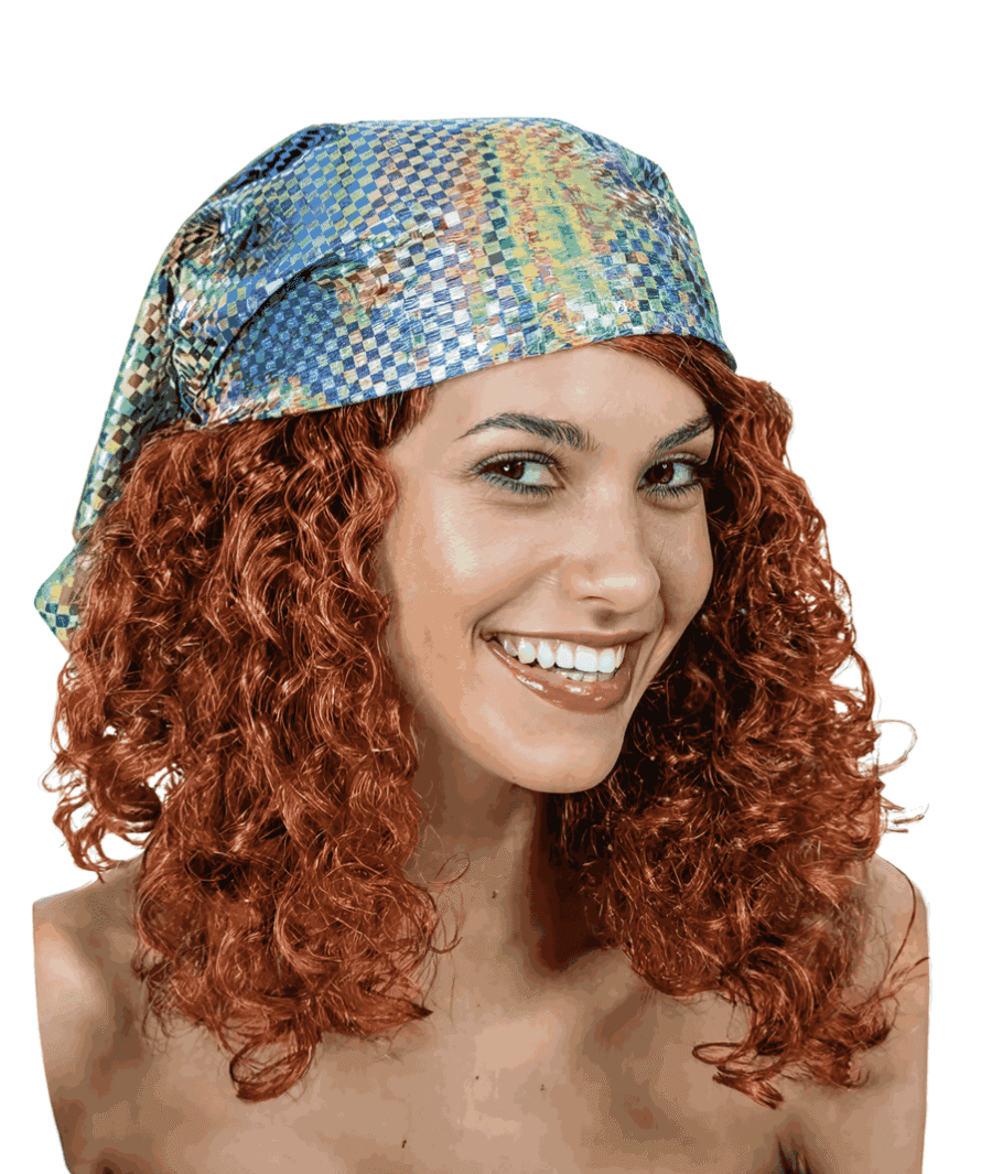 peluca de zingara para adulto