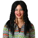 peluca de rastas negra