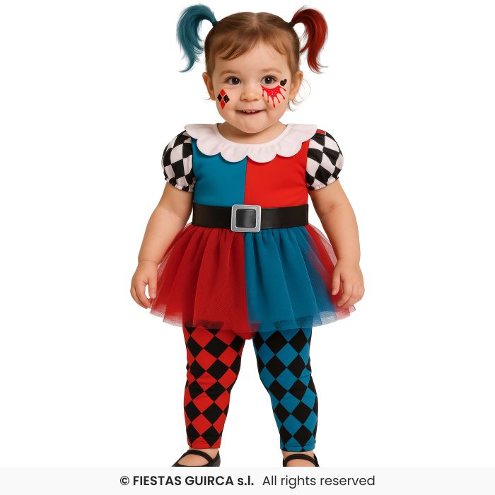 disfraz harley quinn para bebé
