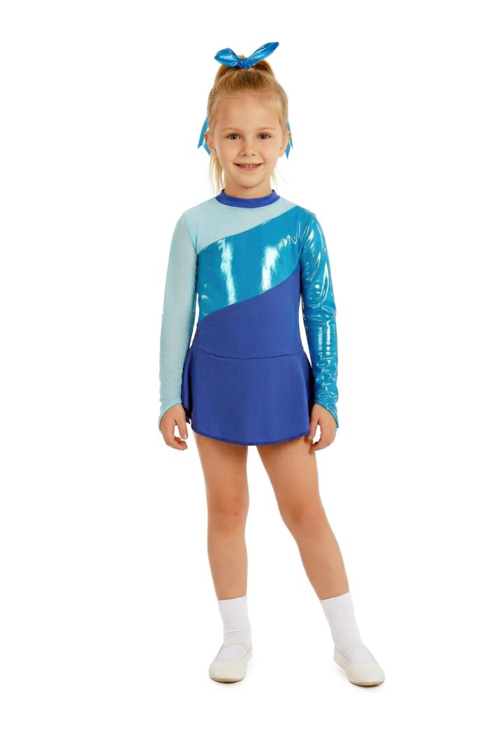 disfraz de gimnasta olimpica para niña