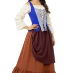 disfraz de mesonera medieval para mujer
