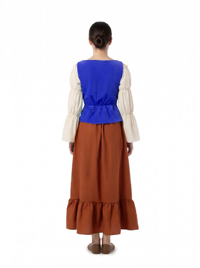 disfraz de mesonera medieval para mujer