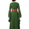 disfraz dama medieval verde
