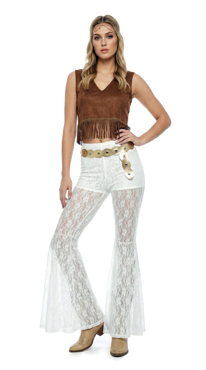 disfraz de hippie para mujer