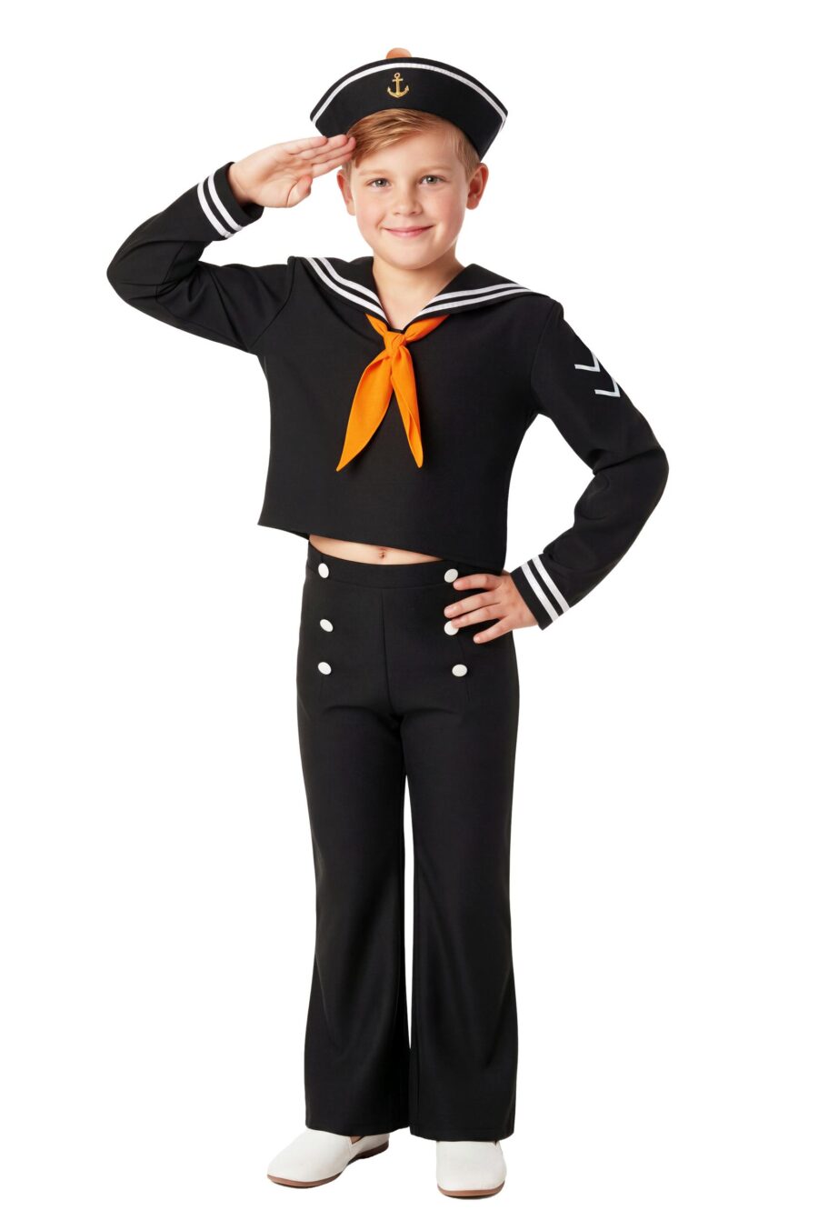 Disfraz Marinero/a Negro Infantil