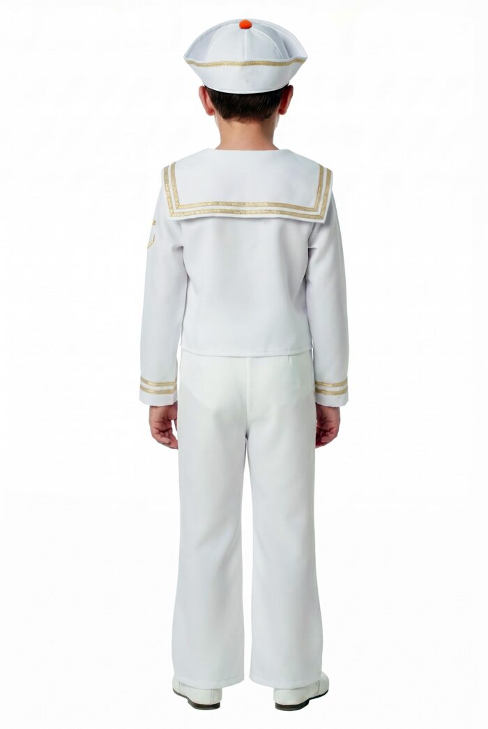 Disfraz Marinero/a Blanco Infantil