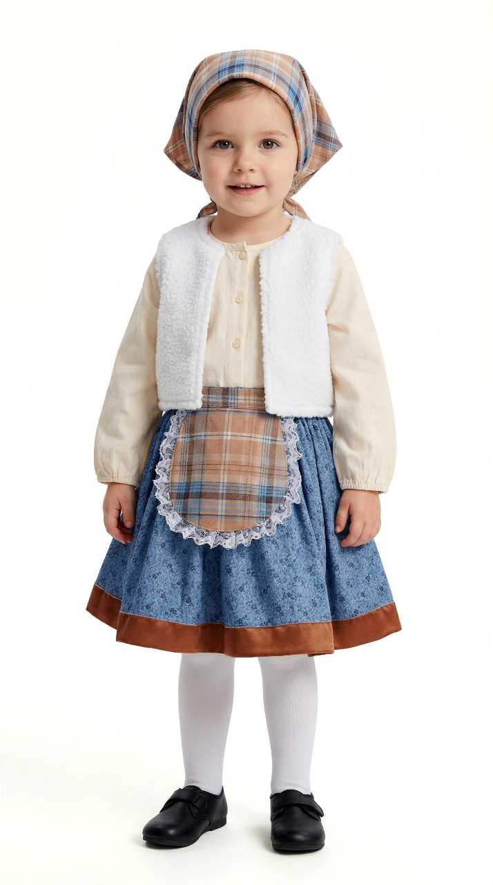 disfraz de pastora para niña