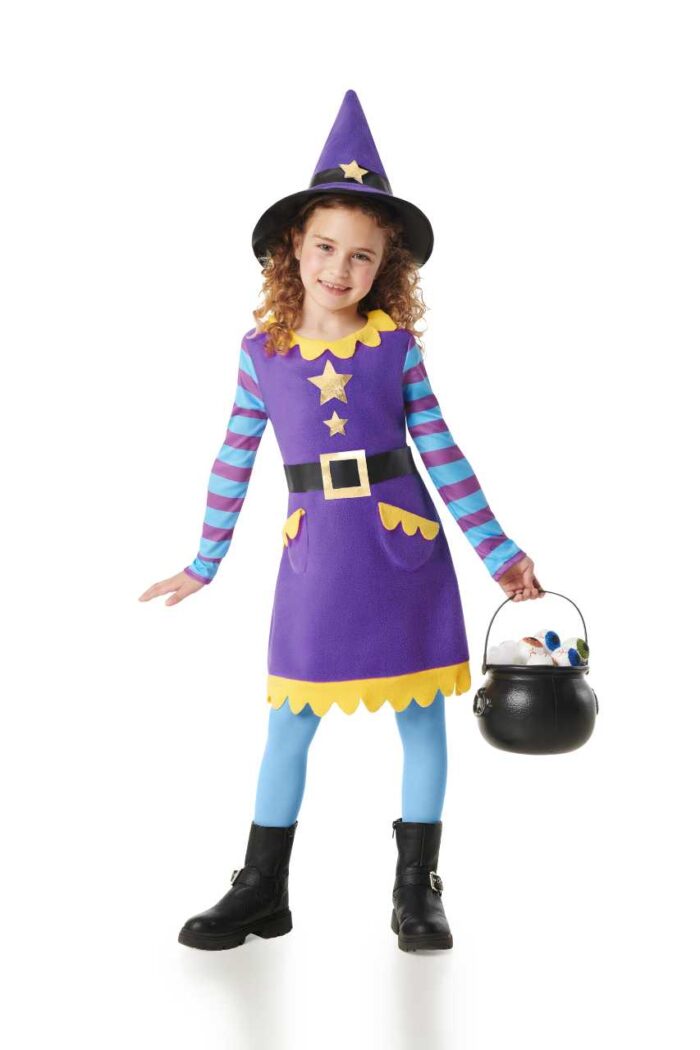 disfraz de bruja para niña