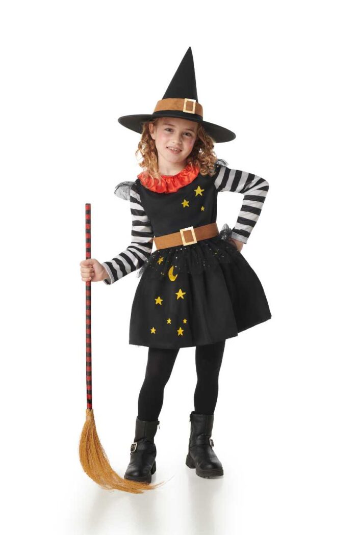 disfraz de bruja para niña