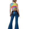 disfraz de hippie para mujer