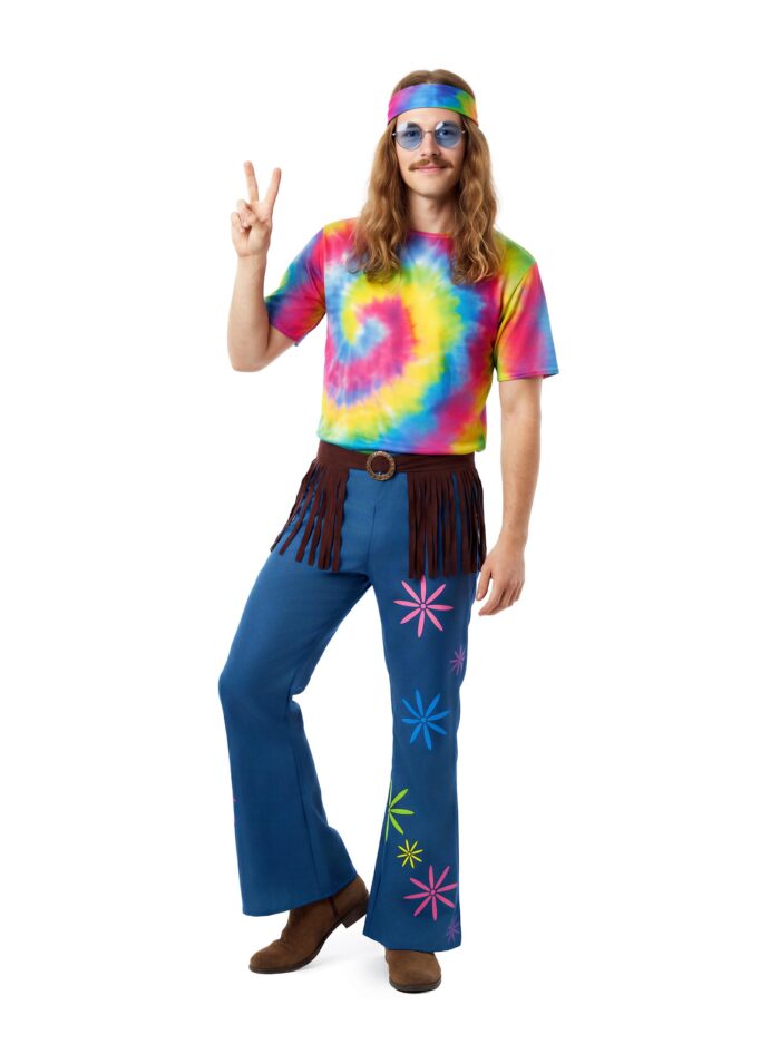 disfraz de hippie para hombre