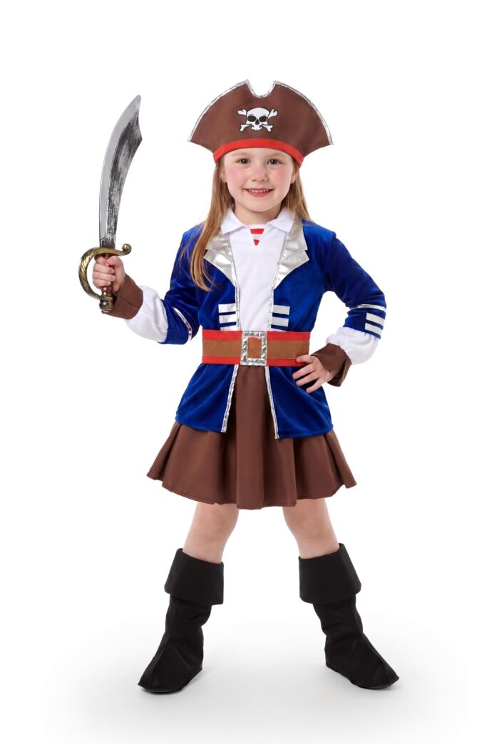 disfraz de pirata para niña