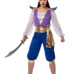 disfraz de sultan arabe para mujer